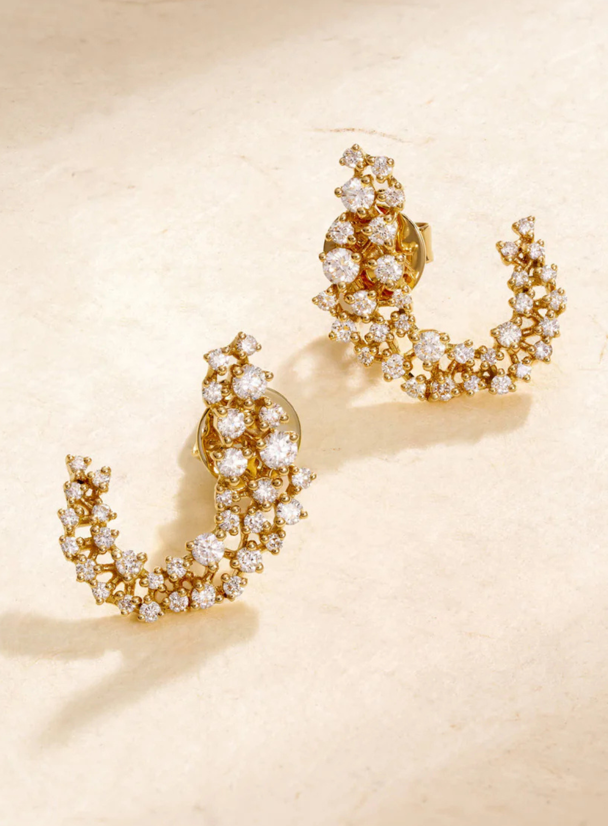 Scatter Diamond Huggies