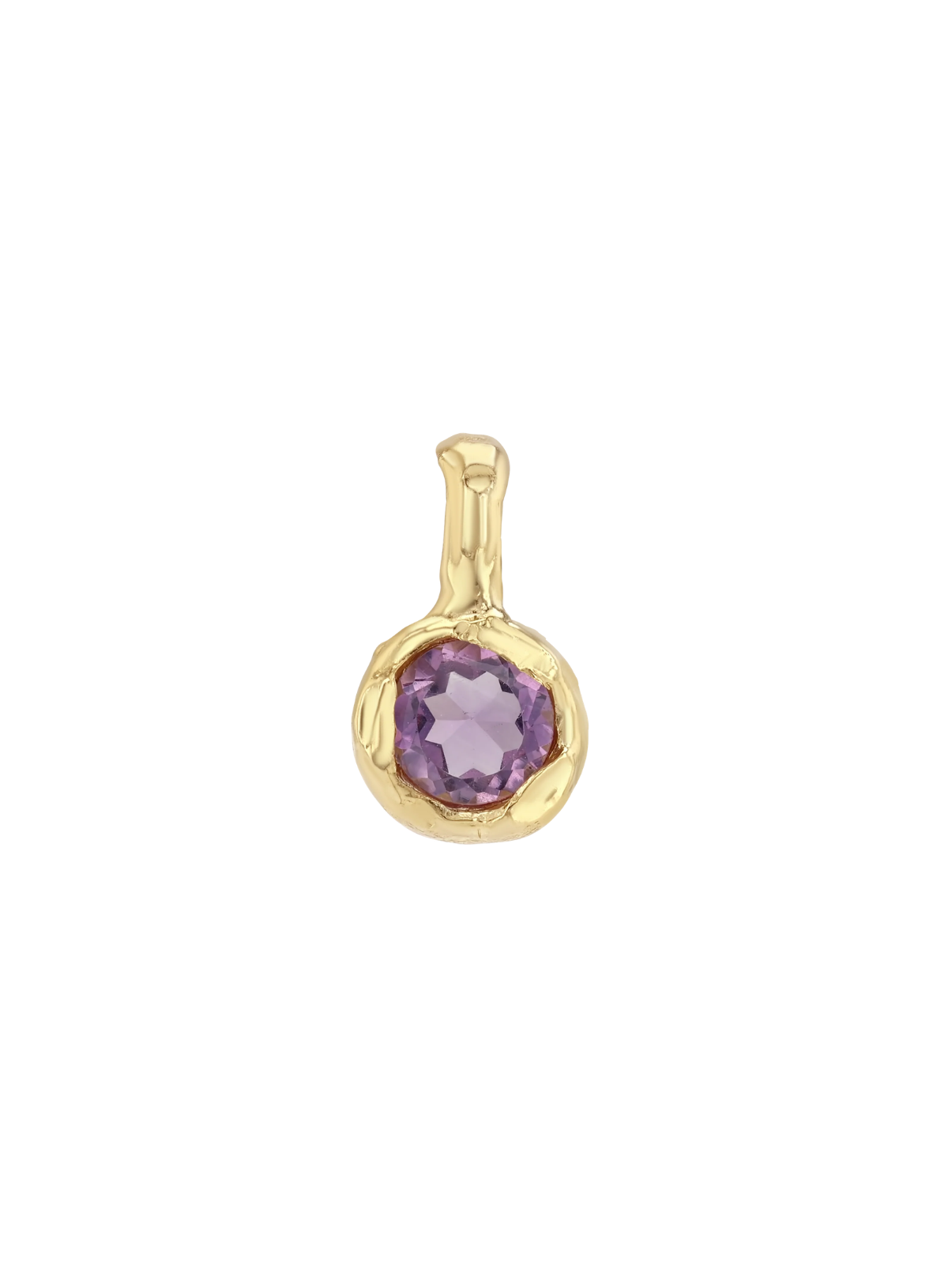Mini Golden Hour Charm Lilac Amethyst