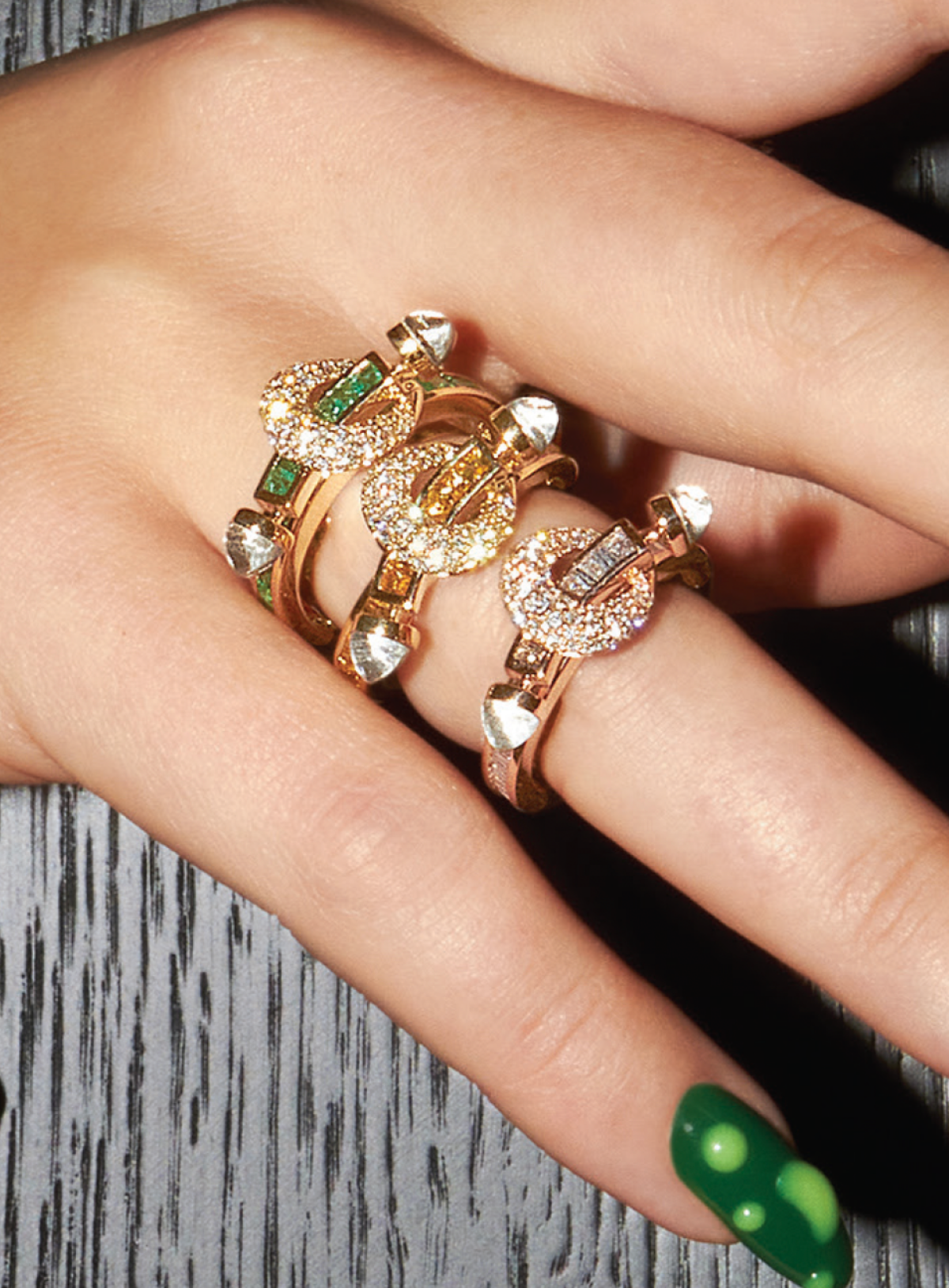 Chakra Ring (Yellow Gold)