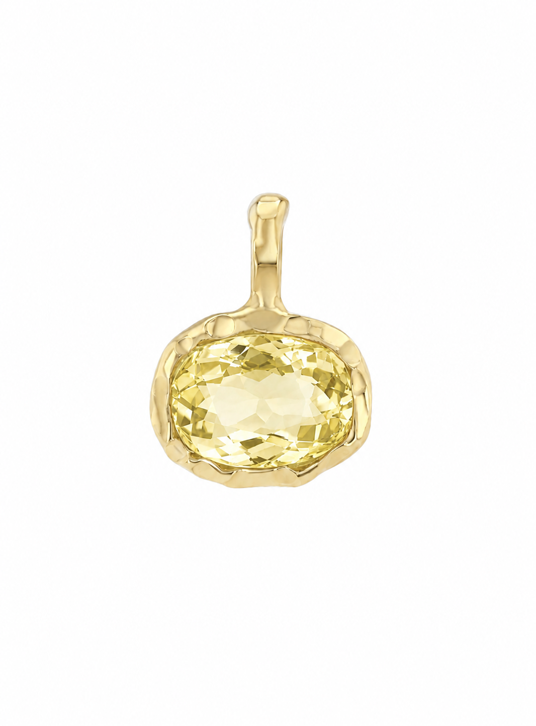 Golden Hour Charm in Yellow Zircon - TOHM Trunk Show Exclusive
