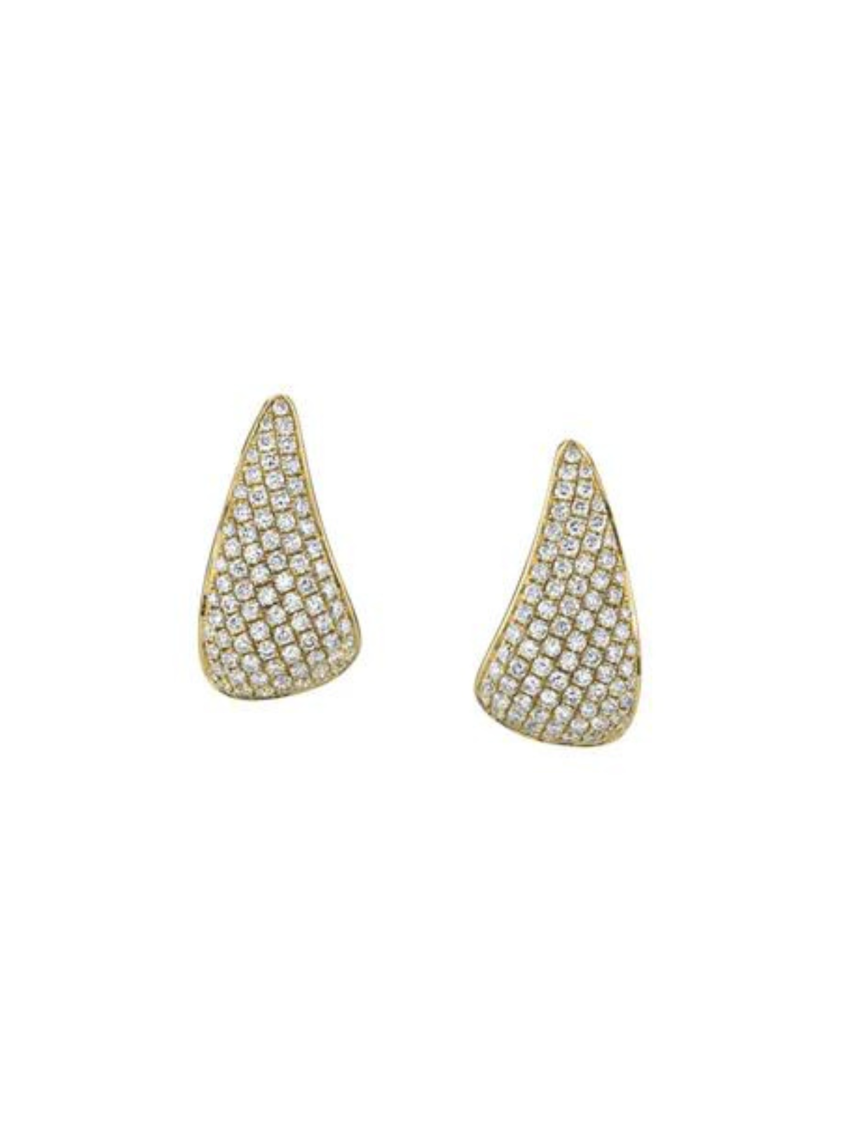 Diamond Claw Earrings