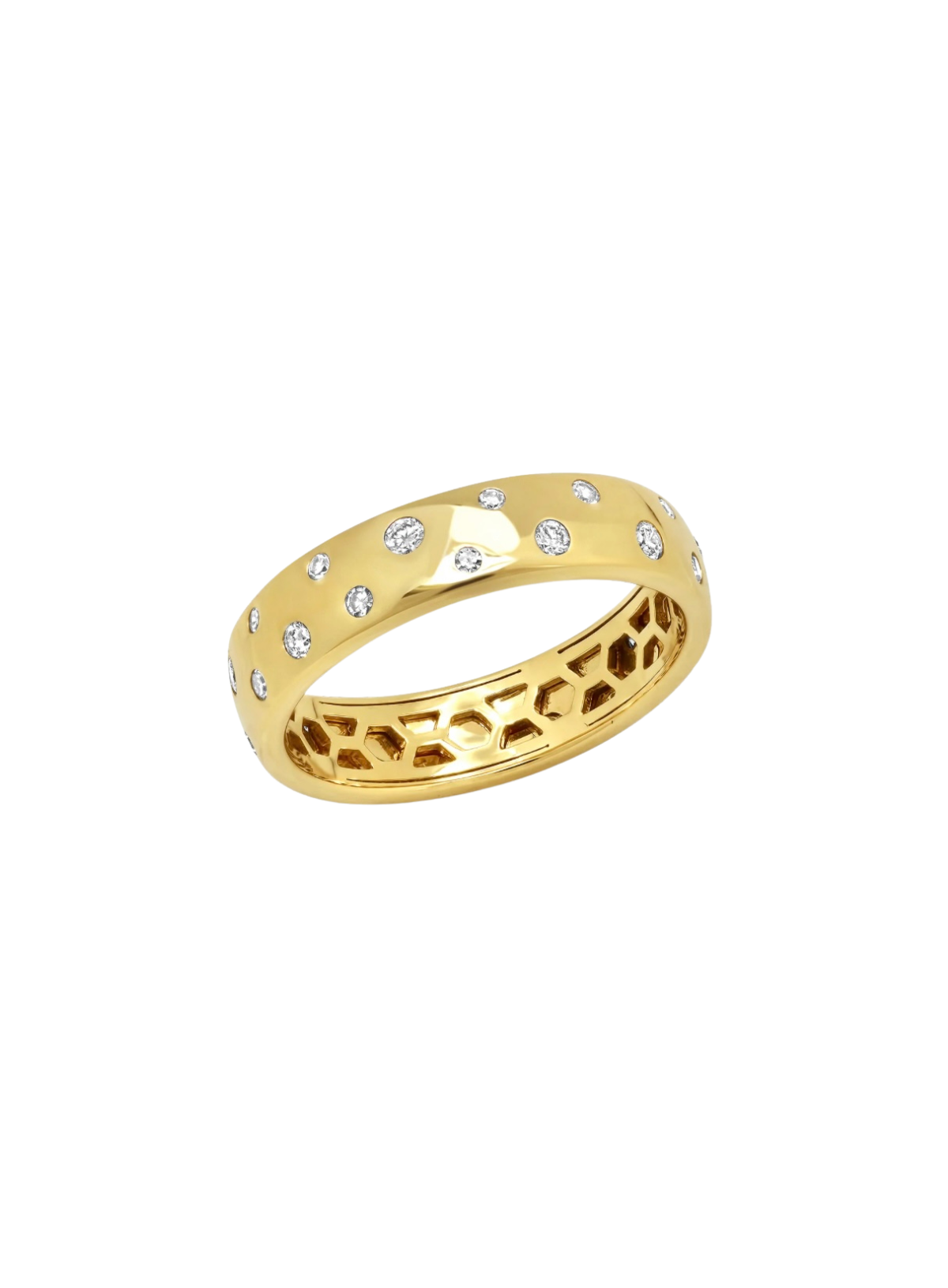 Diamond Polka Dot Ring