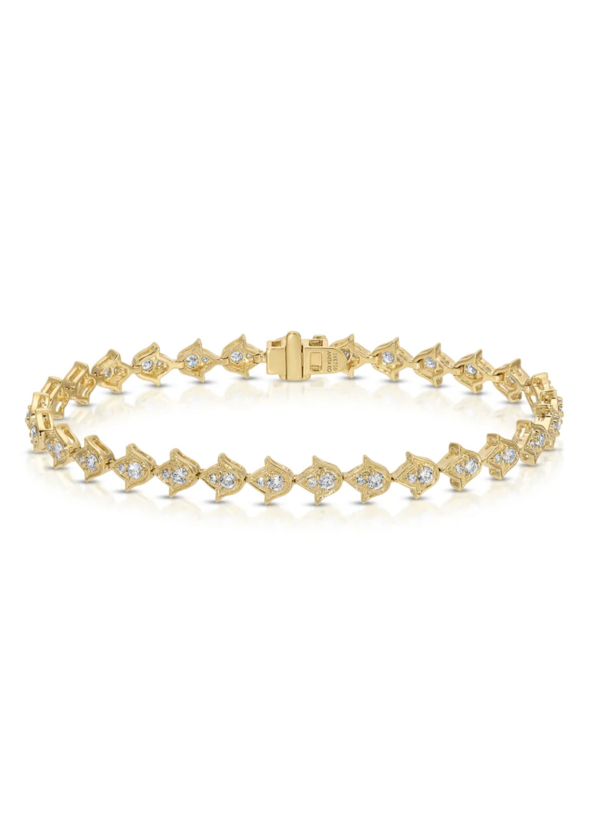 Diamond Tulip Bracelet
