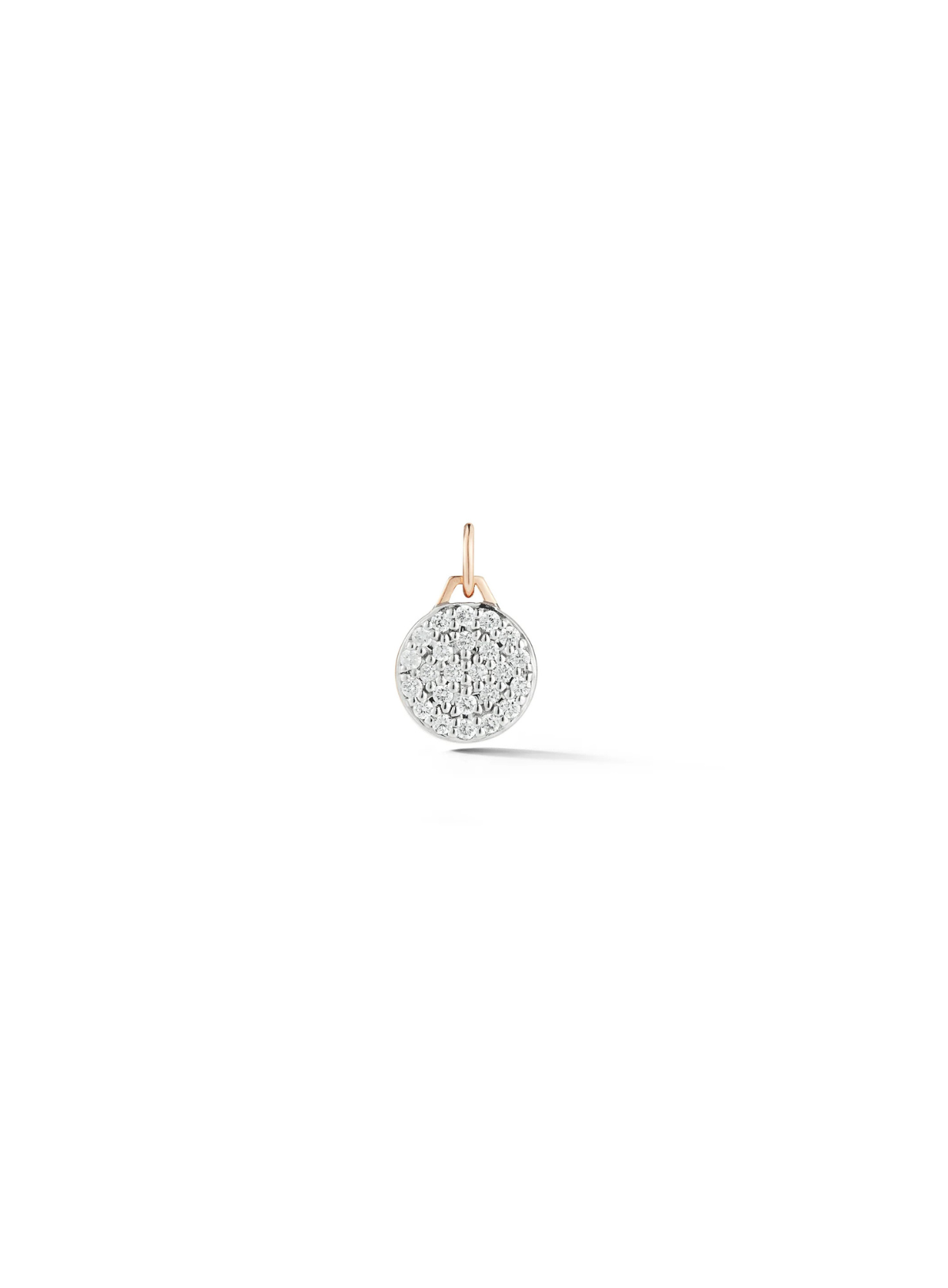 Dora 18K Gold All-Diamond Mini Disc