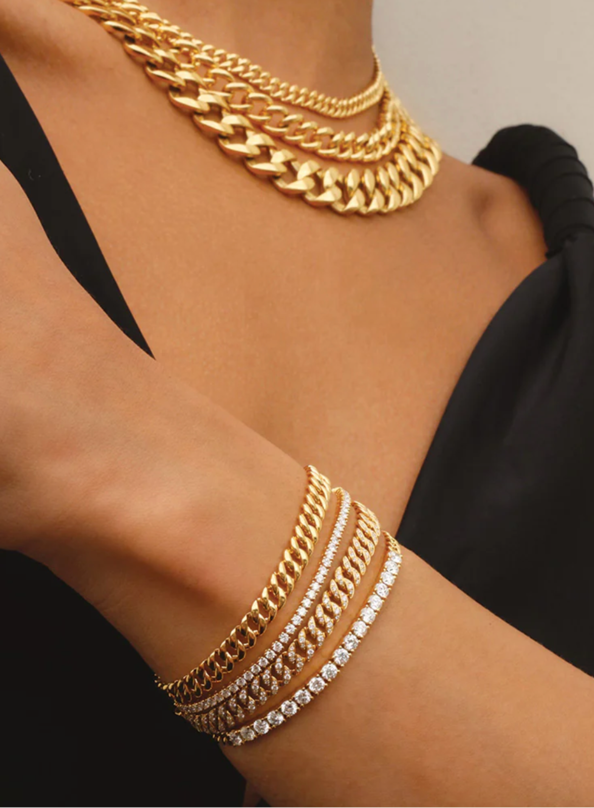 Havana Pave Diamond Bracelet