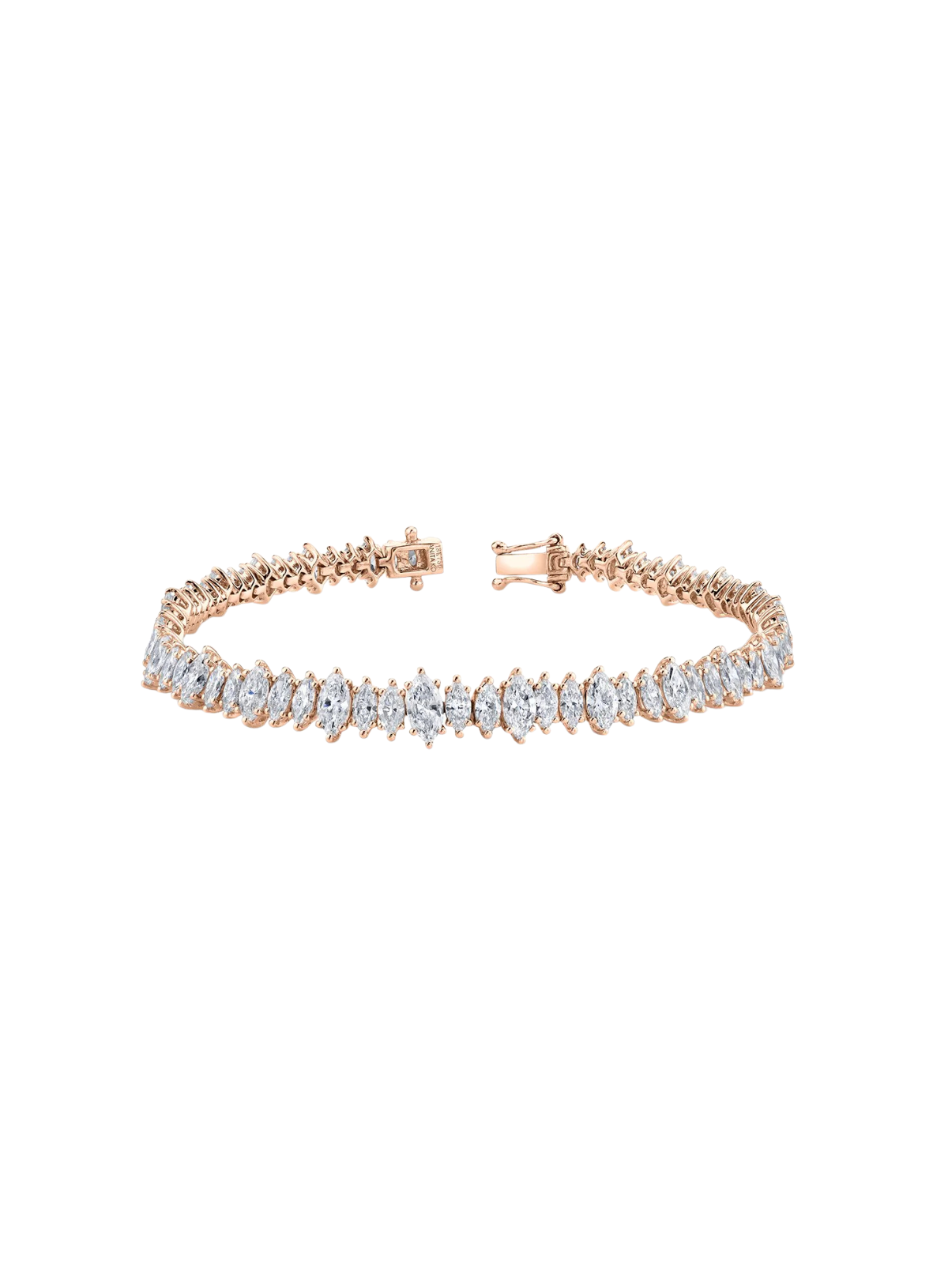 Marquise Diamond Tennis Bracelet