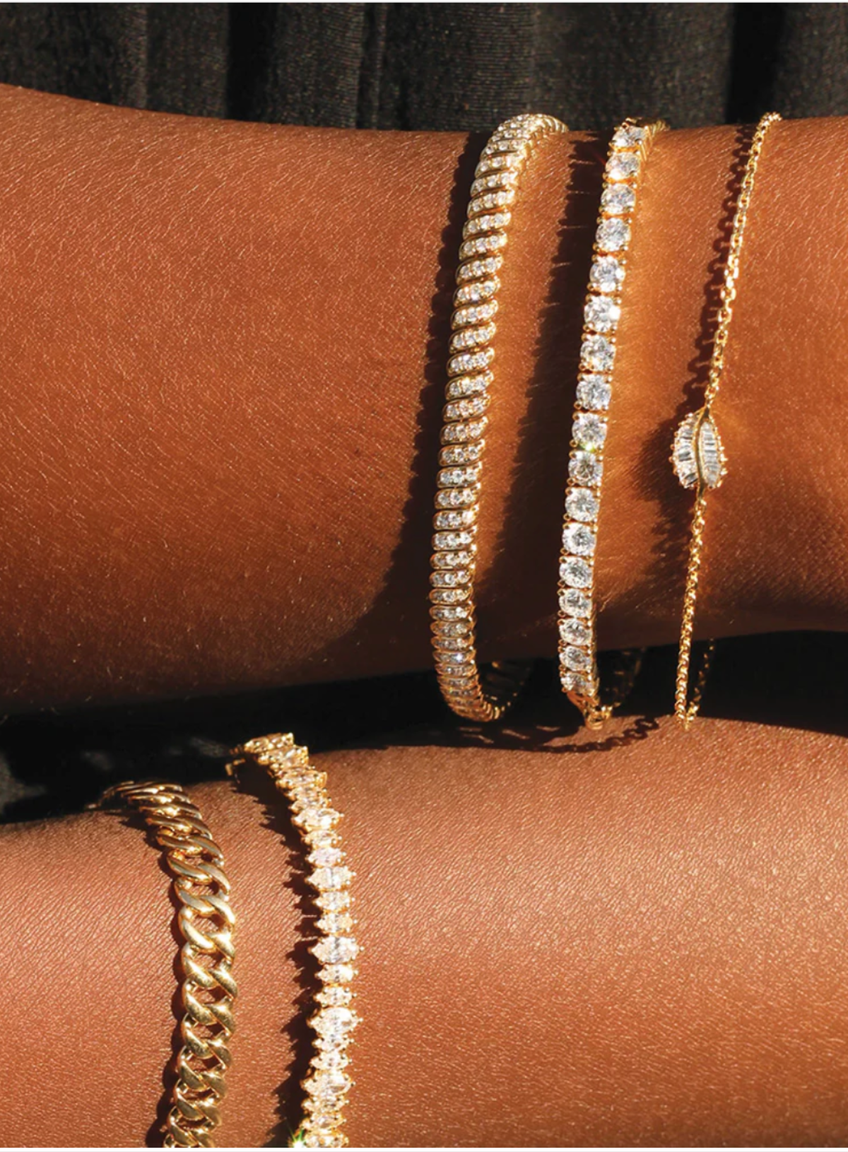 Zoe Thin Diamond Bracelet